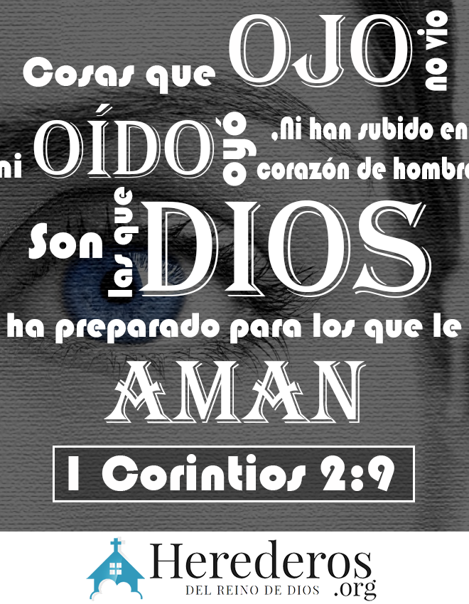 1 Corintios 2:9 Mantengamos altas expectativas.